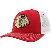 ZHATS NHL Unisex-Adult NHL Officially Licensed Adjustable Snapback Hat Dakota Icon Team Color