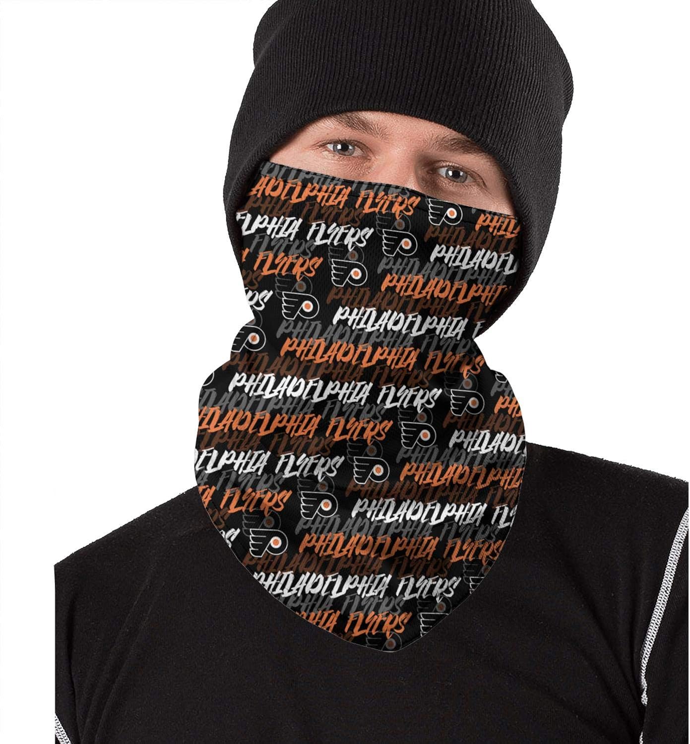 Men Light Breathable Summer Ski Cover Whitegraphic for