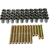 DCOMA Front and Rear Upper Lower A Arm Shaft Bushings for Polaris Ranger 500 700 800 900, Control A-Arm Bushing Kit, Heavy Duty Arm Bushing, Durable Replacement Kit for Enhanced Suspension Performance