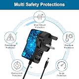 Etopgo 12V 1A Universal Power Adapter with 7 Tips for LED CCTV TV Box view 6