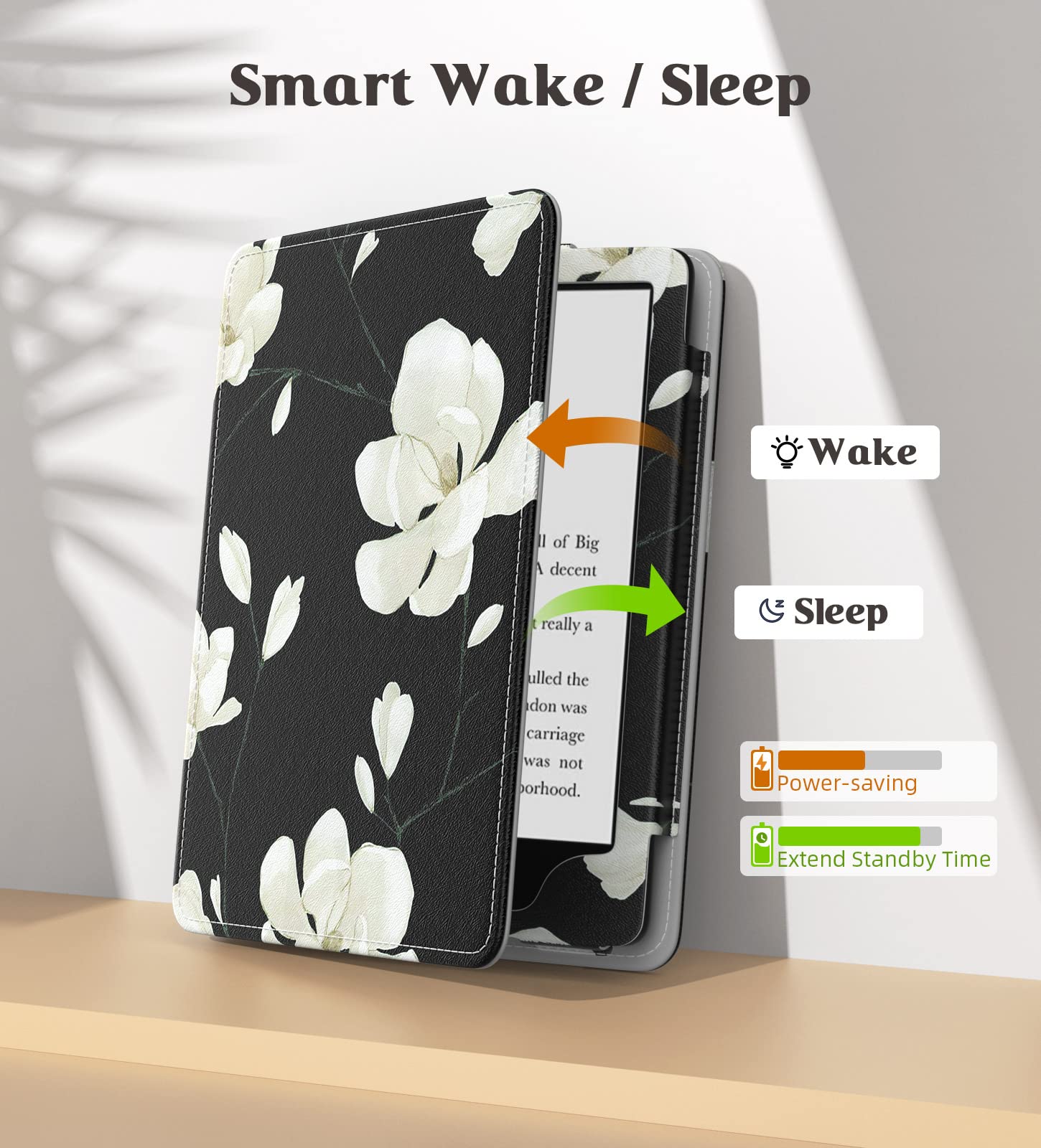 MoKo Case with 2-Pack Anti-Glare Film for 6.8