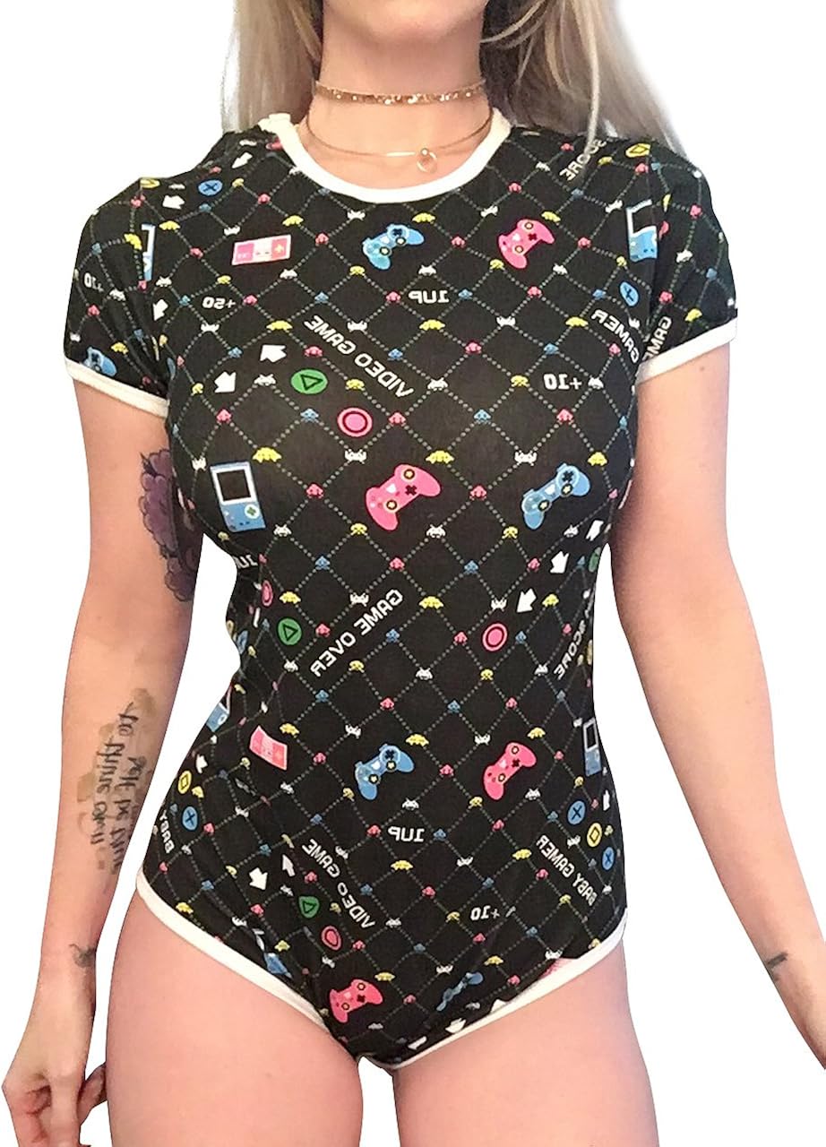 Pyjama Bodysuit LittleForBig - Beaux Rêves En Coton Doux - XS à 4XL