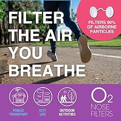 O2 Nose Filters with 3M Filtration - Nose Filters