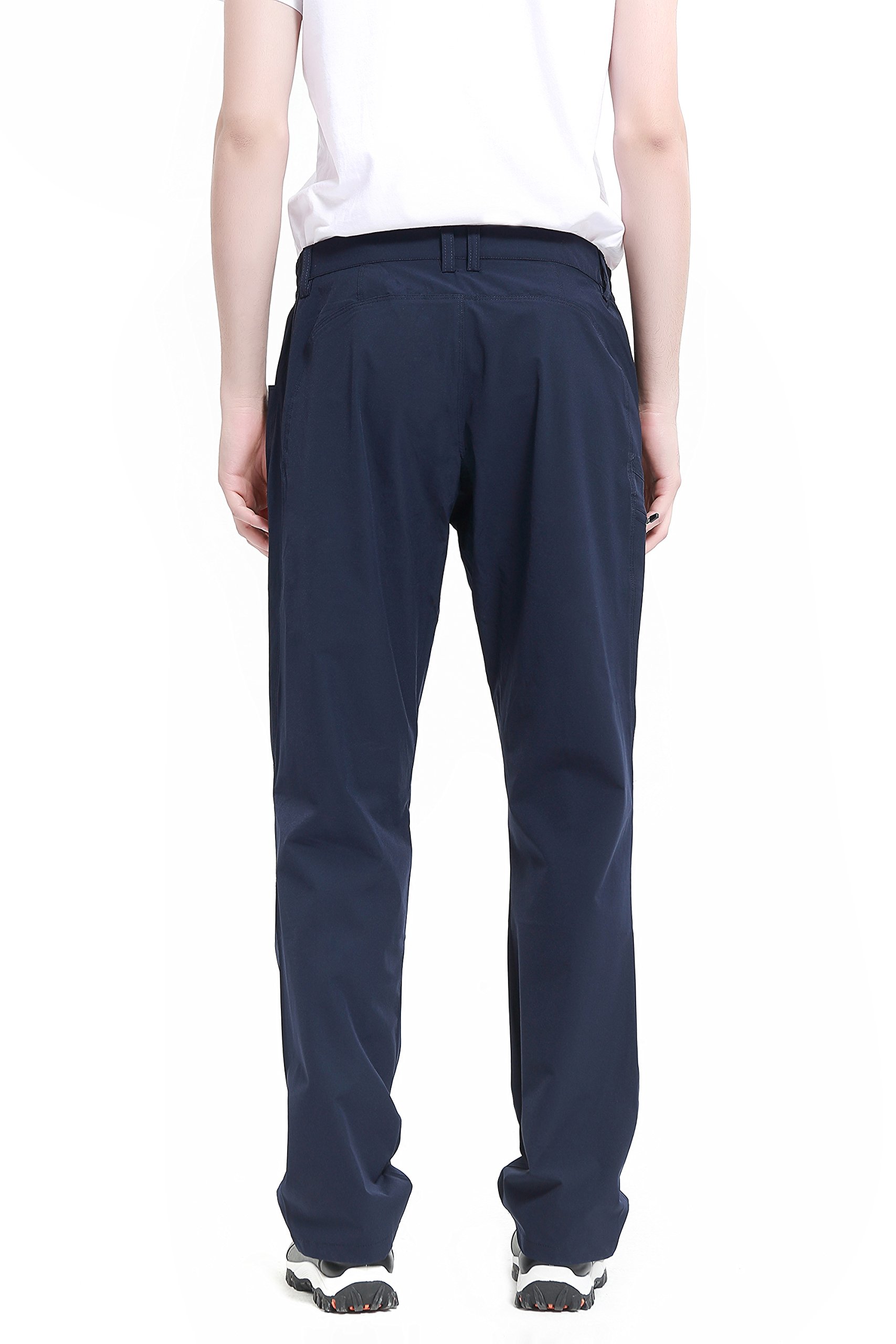 Diamond Candy Lightweight Waterproof Hiking Mountain Pants men\'s Outdoor Deep Blue Large