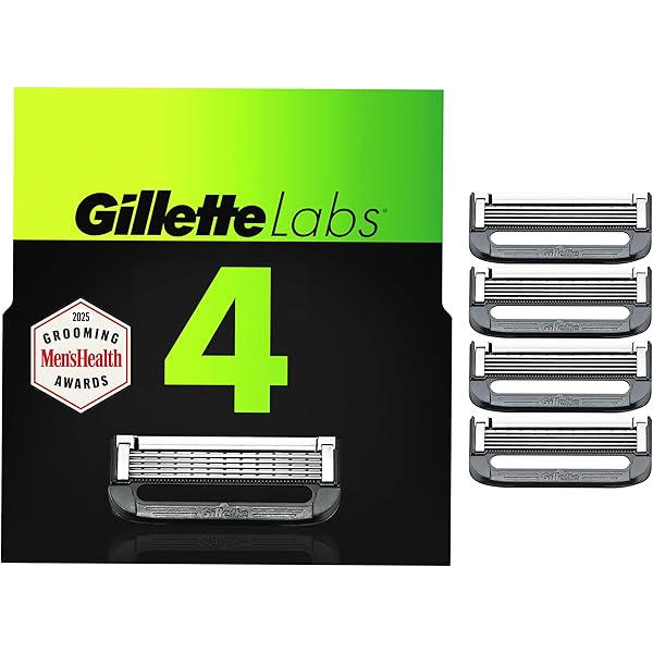 【新品合計8個】Gillette Labs 通常3個BLACK & GOLD5個 Amazon.com: Gillette Labs Men's Razor with Exfoliating Bar