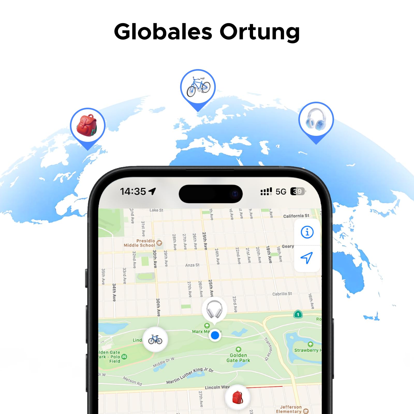 UGREEN FineTrack Slim kompatibel mit Apple Find My (nur iOS), Bluetooth Tracker Karte bis zu 7 Jahre Batterielebensdauer, 100dB Piepton, Geldbörsenfinder für Reisepass, Wallet, Rucksack (1 Pack) 8