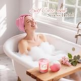 Eletorot Hamper Gift Set for Women Pink Mug Spa Bath Set Self Care Gift view 3