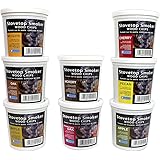 Wood Smoking Chips Variety Gift Set - Set of 8 Pints (Oak, Apple, Cherry, Pecan, Maple, Bourbon, Hickory, Mesquite)
