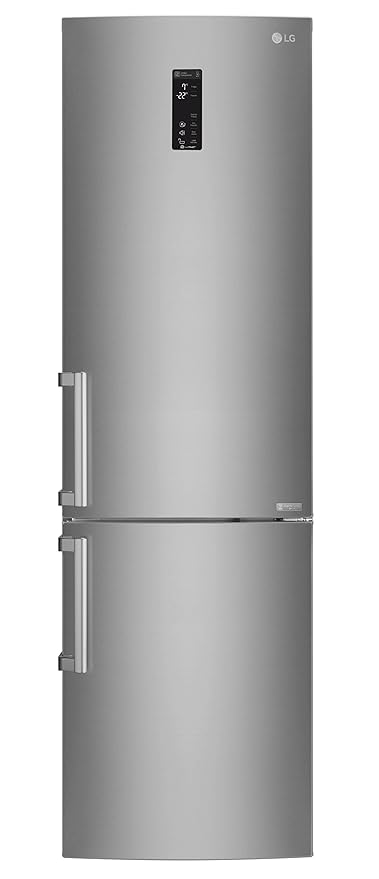 LG GBB60SAYXE nevera y congelador Independiente Acero pulido 343 L ...