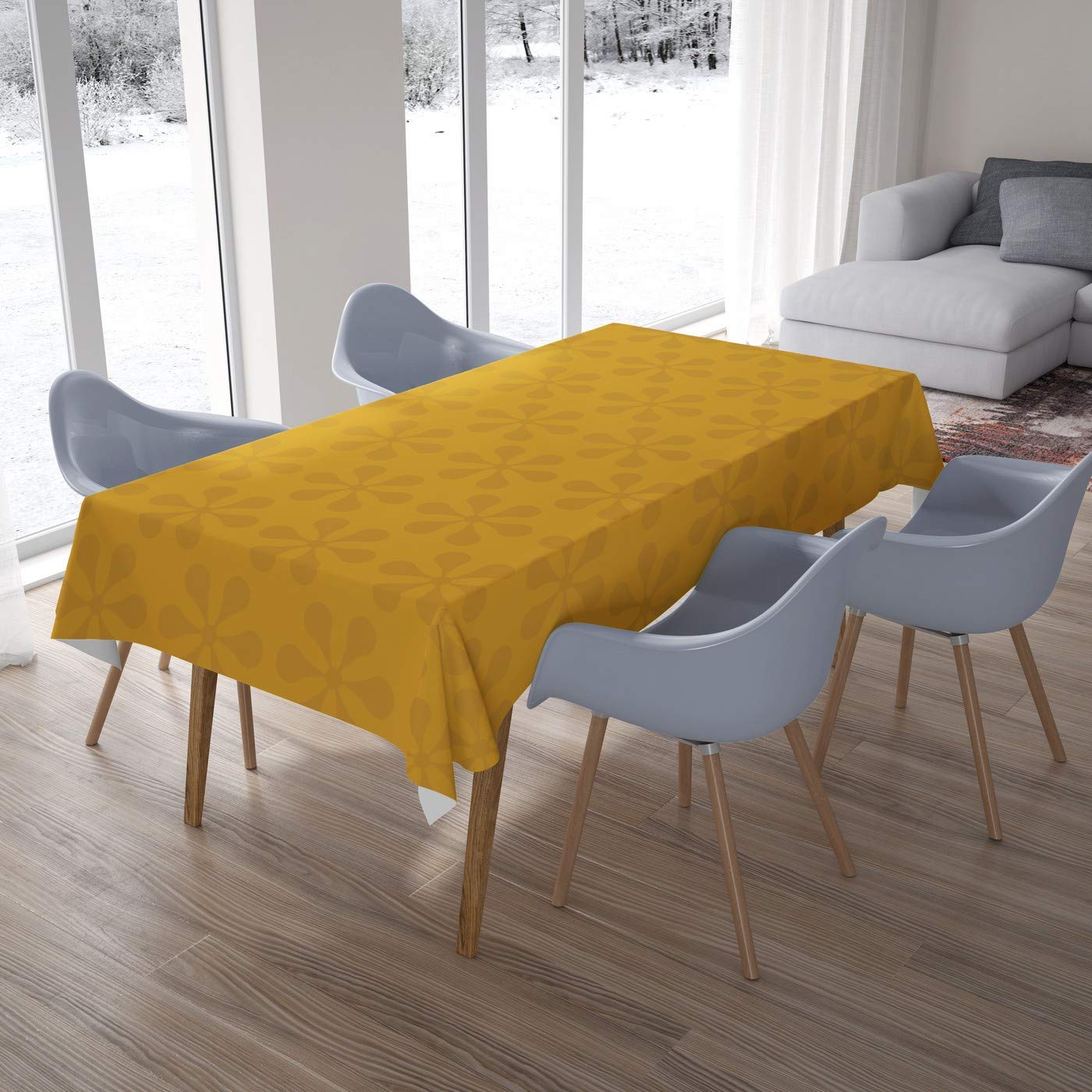 Bonamaison Kitchen Decoration, Tablecloth, 140cm x 200cm - Designed and Manufactured in Turkey
