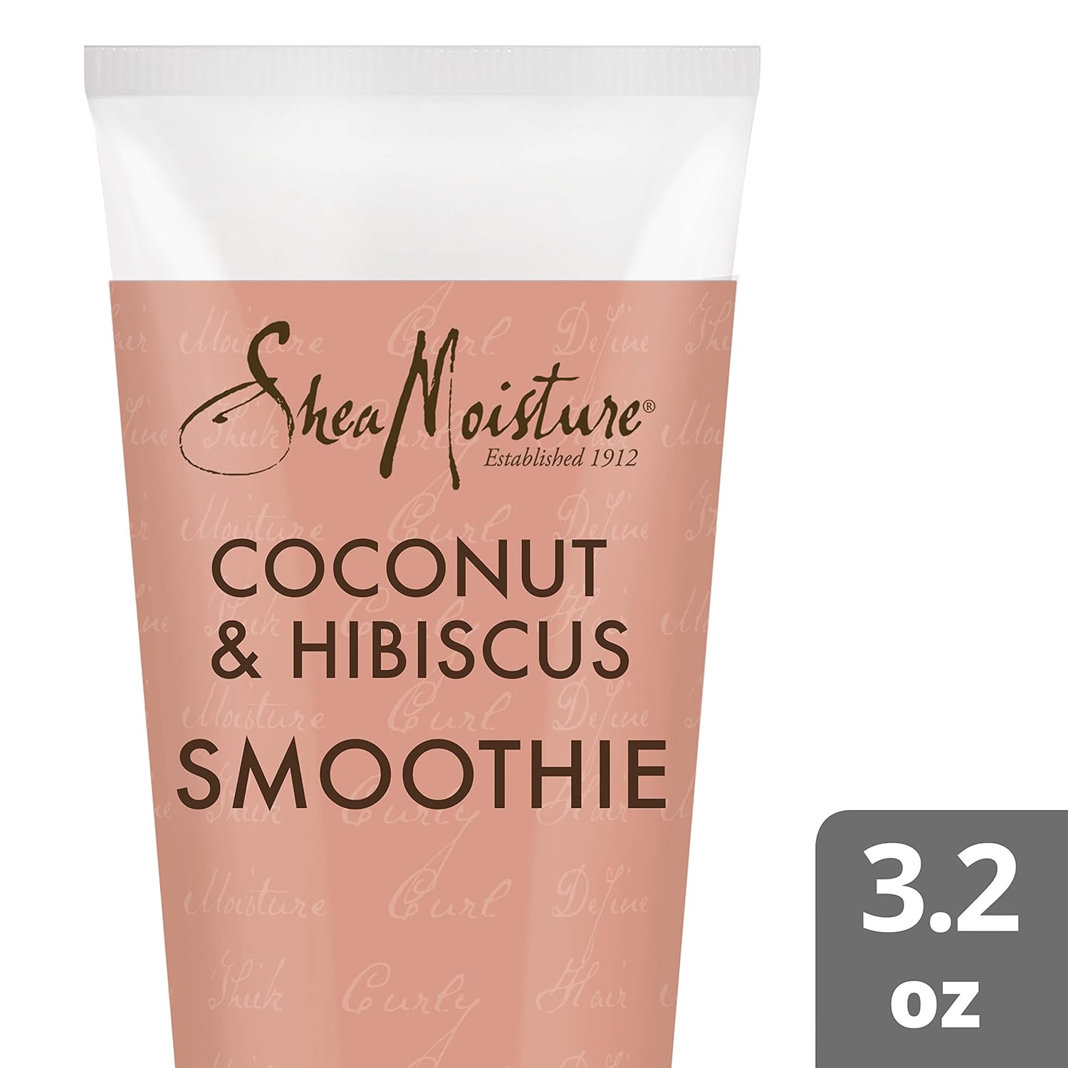 SheaMoisture Coconut & Hibiscus Curl Enhancing for Thick, Curly Hair Smoothie to Reduce Frizz 3.2 oz (I0080326) : Beauty