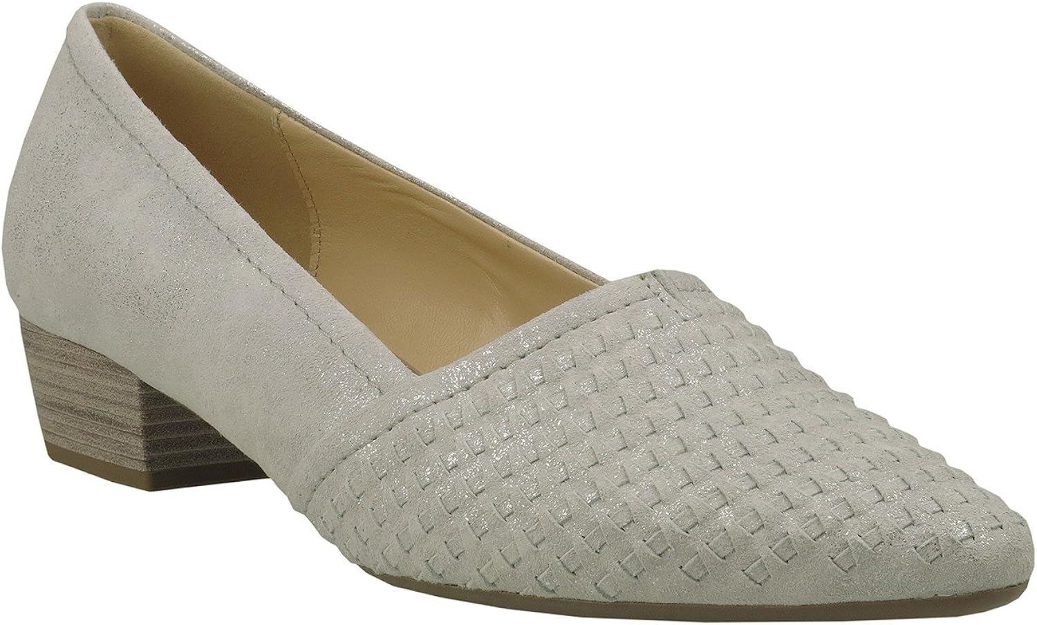 gabor grey court shoes
