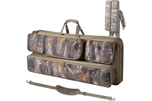 Wild Cedar Soft Compound Bow Case, Archery Bag with Arrow Pockets and Adjustable Straps,Durable Compound Bow Backpack with Soft Padding and Zipper, Carrying Archery Case for Storge and Protection