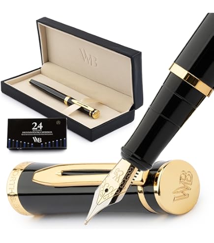 Cross Bailey Light Polished Blue Resin Fountain Pen With Extra Fine Nib - View #14