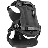 Fei &amp; Eve Classic Tactical Dog Harness, No Pull Dog Vest, Magnetic Buckles | X-Large, Black