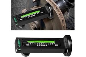 Gilovc Adjustable Magnetic Gauge Tool, Camber Castor Strut Wheel Alignment Tools, Universal Camber Gauge, Vehicle Tire Repair