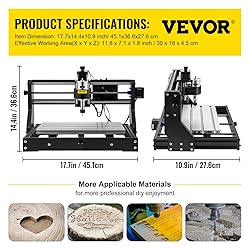 VEVOR CNC 3018-PRO Router Kit GRBL Control 3 Axis