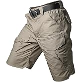 ReFire Gear Men's Urban Tactical Military EDC Cargo Shorts Rip Stop Cotton Outdoor Camo Shorts