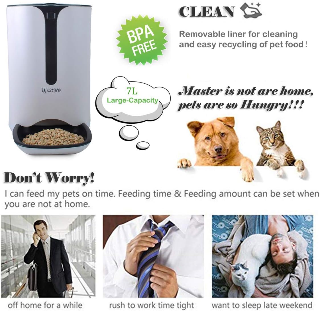 westlink 6s automatic pet feeder