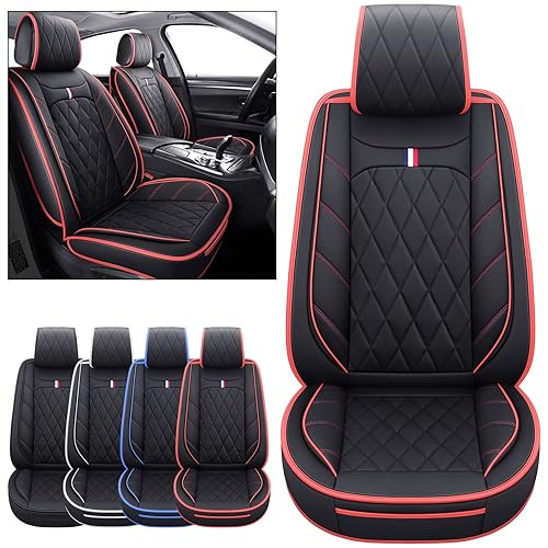 Aierxuan Front Drive Car Seat Covers Waterproof Leather Non-Slip