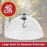 Spares2Go Squirrel Baffle Dome Kit 40cm Universal Fitting Bird Feeder Guard view 6