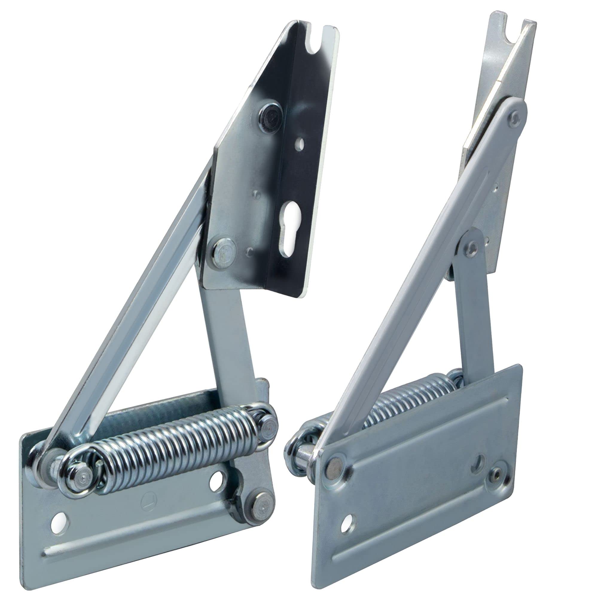 GedoTec® Corner hinge Top-hung bracket Folding carrier for Seat plates from wood with Pen - Plattengewicht bis 12 kg — image 1