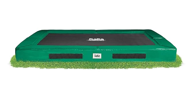 Salta Excellent Ground Trampolin - rechteckig - 153 x 214cm - Grün