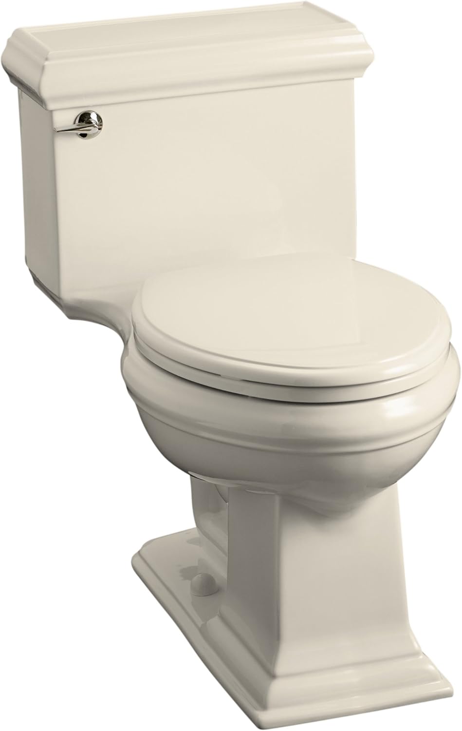 KOHLER K345147 Memoirs Comfort Height Elongated Toilet with Classic