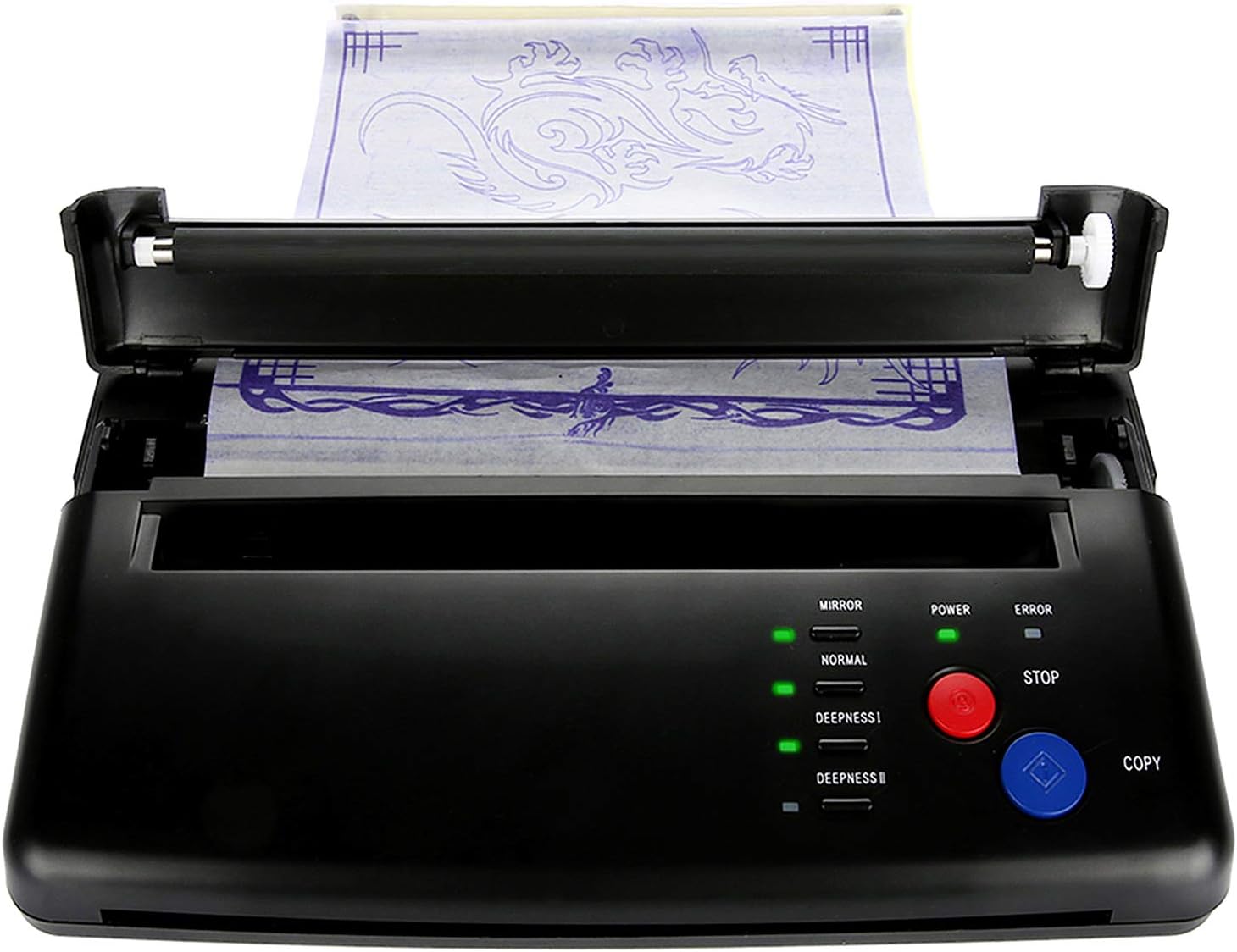 2Types Tattoo Transfer Stencil Machine Thermal Copier Printer, Portable ...
