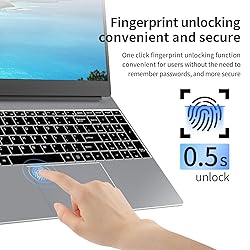 JSHIX 15.6'' Windows Laptop,Intel Celeron N5095