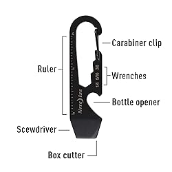 Nite Ize DoohicKey Keychain Multi