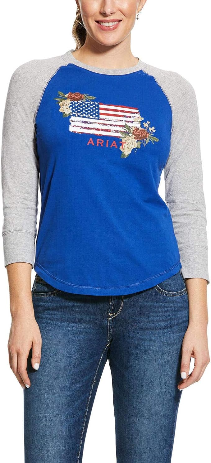 ariat flag shirt