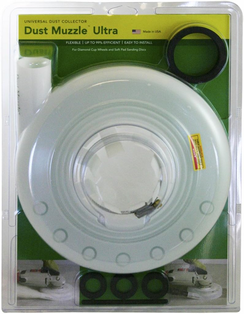 Dust Muzzle Ultra, Universal Dust Collector For 78" Grinders Amazon