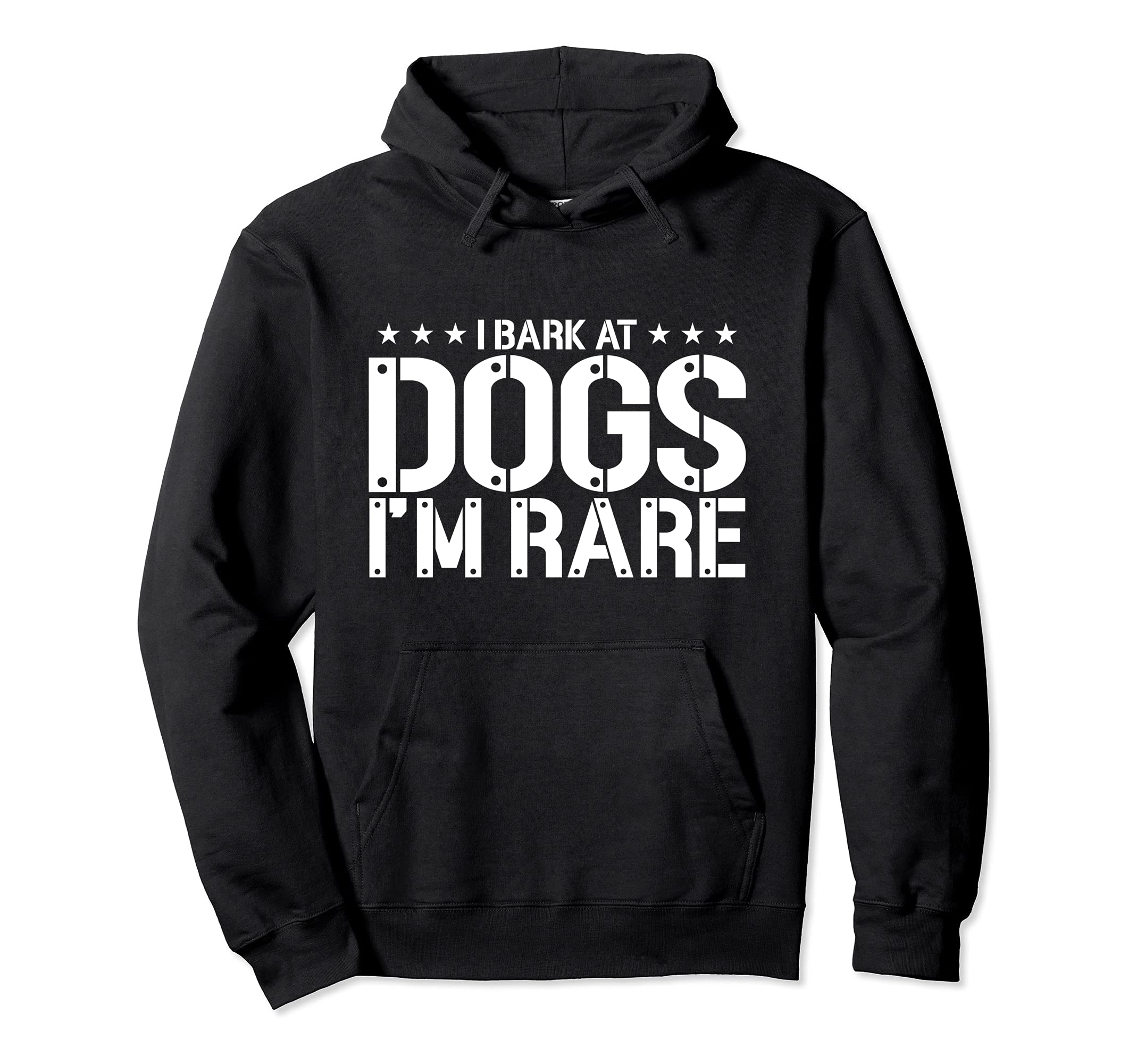 I Bark At Dogs, I'm Rare Funny Vet Quote Veterinary School Pullover Hoodie