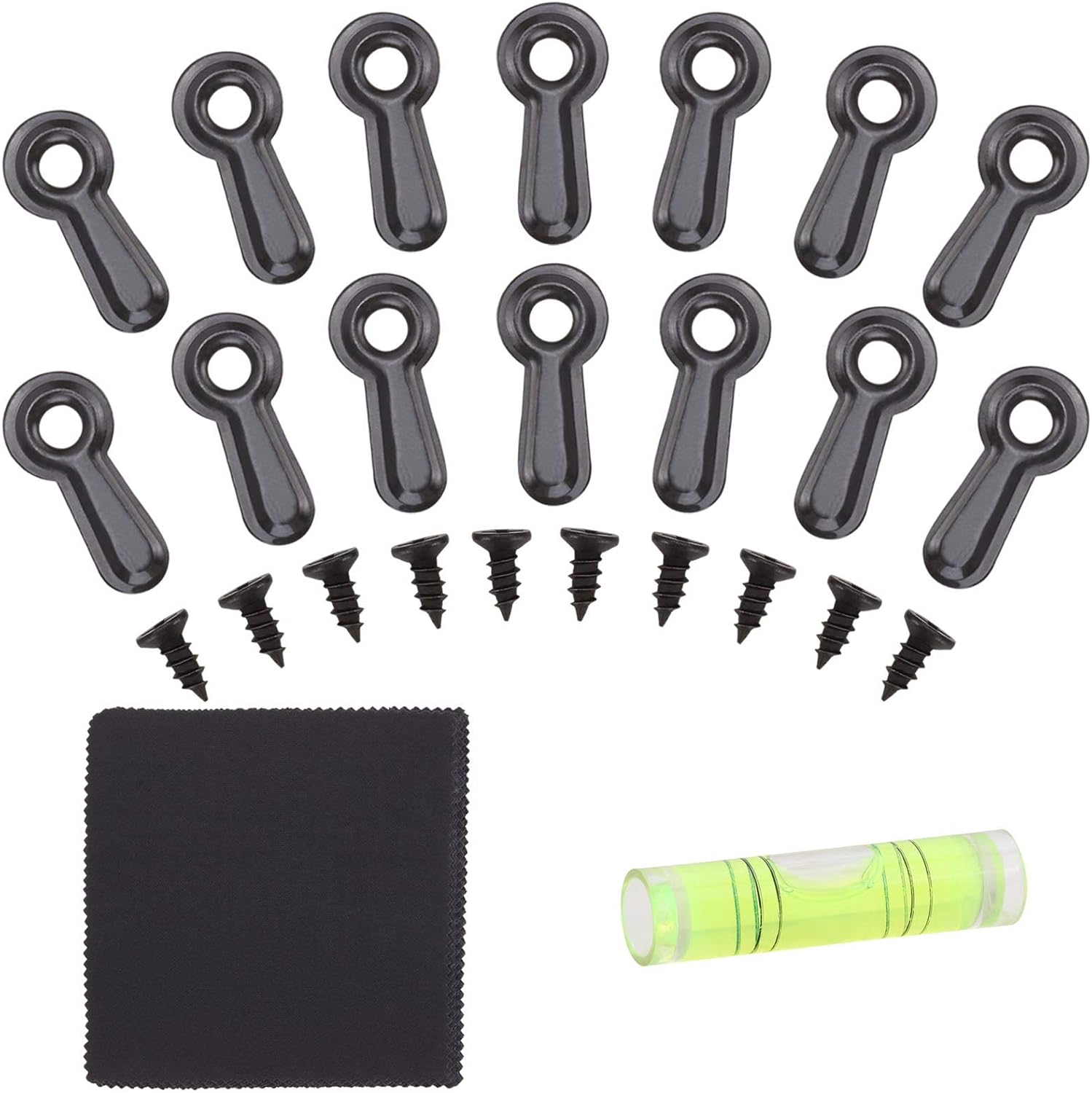 Picture Frame Clips, 200 Pieces Turn Buttons and 200 Pieces Screws for