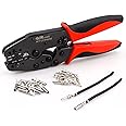 JRready Deutsch Crimp Tool Open Barrel Size12 - ACT-LY-12DTP Crimper for Deutsch DTP Connector Kit Stamped Formed Contacts 12-14AWG