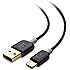 Cable Matters USB Type C (USB-C) to Type A (USB-A) Cable in Black 3.3 Feet