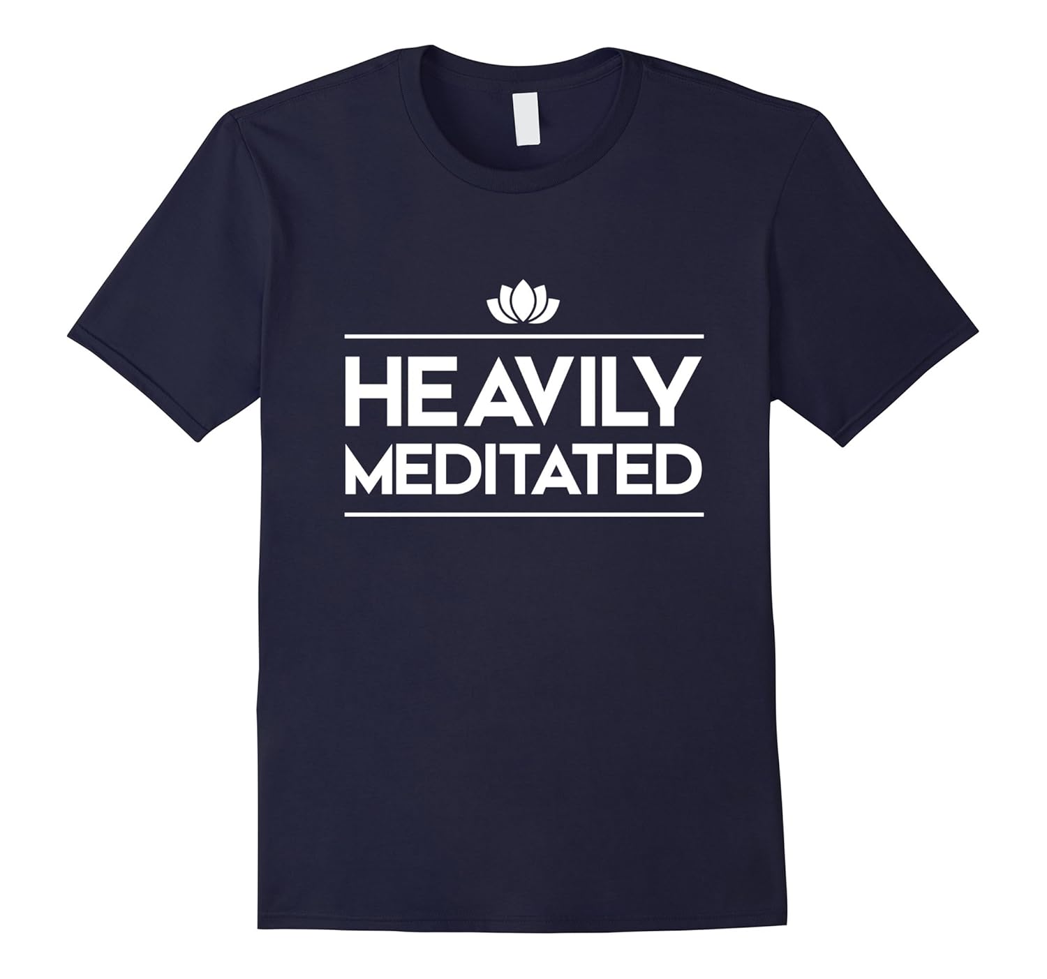 Heavily Meditated Yoga T-Shirt-ANZ