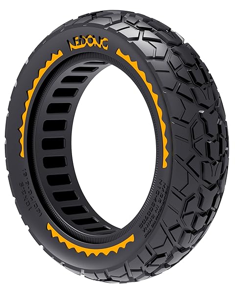 BABEJIA 10X2.5 SCOOTER TIRES 2-PACK TUBELESS – 60/70-6.5 AIRLESS OFF-ROAD REPLACEMENT FOR SEGWAY NINEBOT MAX G30/G2, GOTRAX G6/G5/G MAX/ECLIPSE