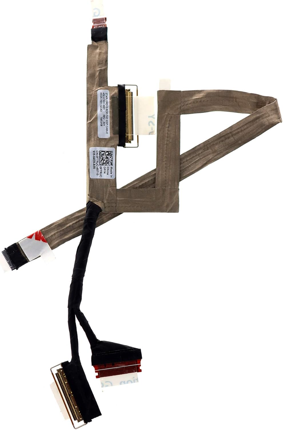 Deal4GO FHD LCD Cable eDP Screen Flex Cable for Dell Inspiron 13 5368 5378 5379 P69G Latitude 3390 2-in-1 450.07R01.0021 0FTRJC FTRJC