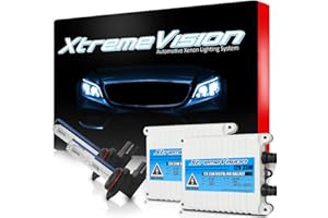 XtremeVision 9012 8K 35W AC Xenon Bulb Bundle - Slim AC Ballast - Medium Blue 8000K - 1 Pair
