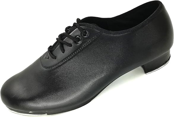 black shoes 1 inch heel