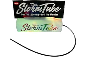 OFG Products Musical Storm Tube Instrument for Teens and Adults - See the Lightning and Feel the Thunder with the Storm Tube! Motion Activated with 4 Color Modes