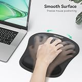 TECKNET Ergonomic Mouse Pad and Keyboard Wrist Rest 3-in-1 Set view 4