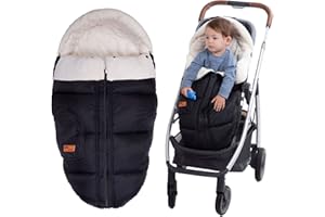 KZ Dotnz Weatherproof Winter Footmuff for Stroller Toddler, Univerisal Footmuff Infant and Toddler, Outdoor Waterproof Winter