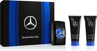 Mercedes-Benz Man 3 Pc Gift Set EDT Spray Shower Gel Aftershave Woody Fruity
