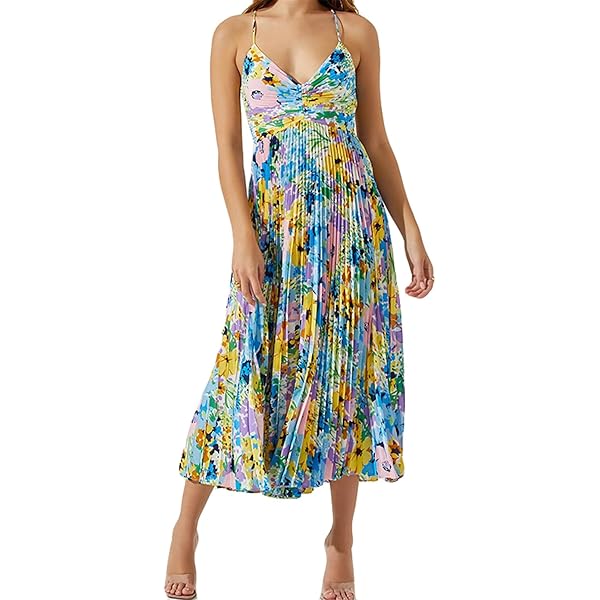 white christmas dresses Elia Plunged Cross Back Maxi Dress | Shiraz | Dresses main image 1