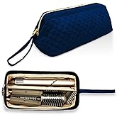 NENYX Hair Tools Travel Bag for Shark Flexstyle, Portable Shark Hair Dryer Case, Waterproof Dustproof Shockproof Flat Curling Iron Travel Organizer, Blue