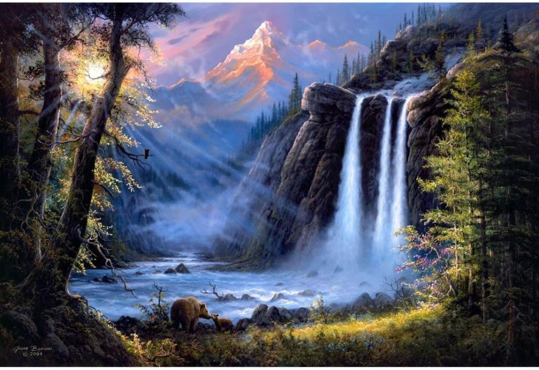 Kimanli 5D Diamond Paintings Rhinestone Pasted Embroidery DIY Diamond Painting Cross Stitch Creative Home Wall Decor (A)