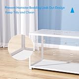 Hamster Cage Metal 2.0 80L x 44.7W x 50.6H cm White view 6